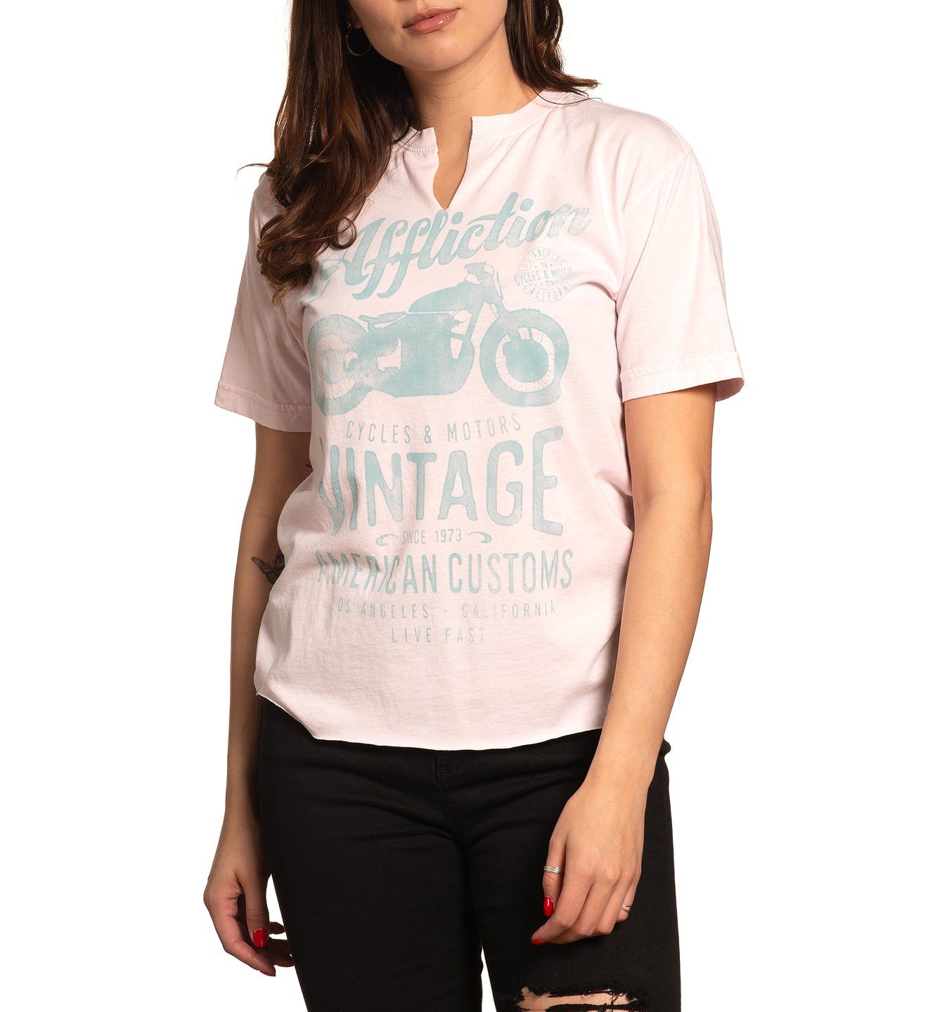 Women s T Shirts Tops On Sale Affliction Outlet Page 2 Affliction Clothing