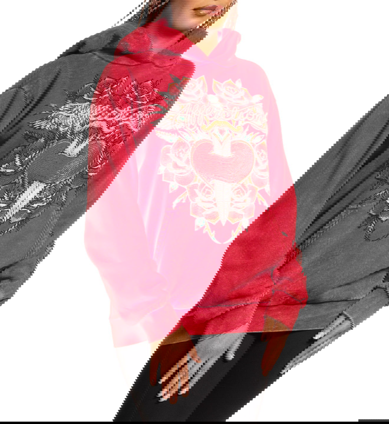 Viola Heart Po Hood - Affliction Clothing