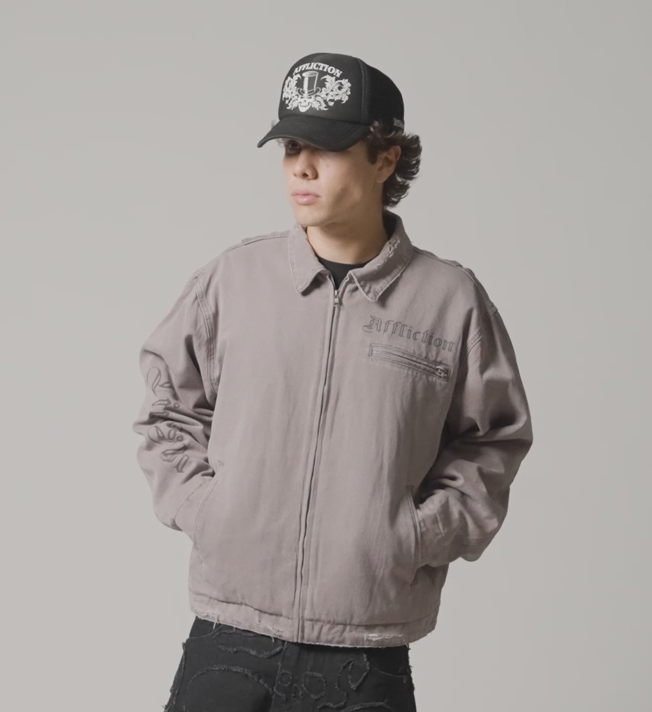 Live Fast Canvas Jackets