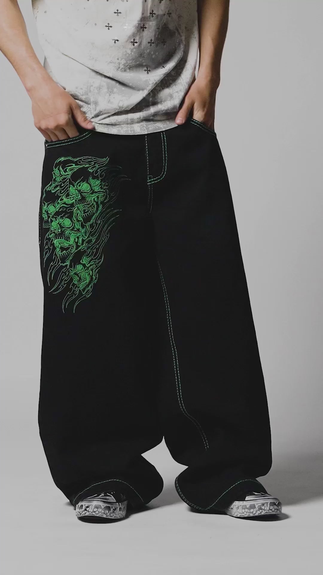 Extra Wide Toxic Rage Denim
