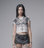 Death Eyes Baby Tee