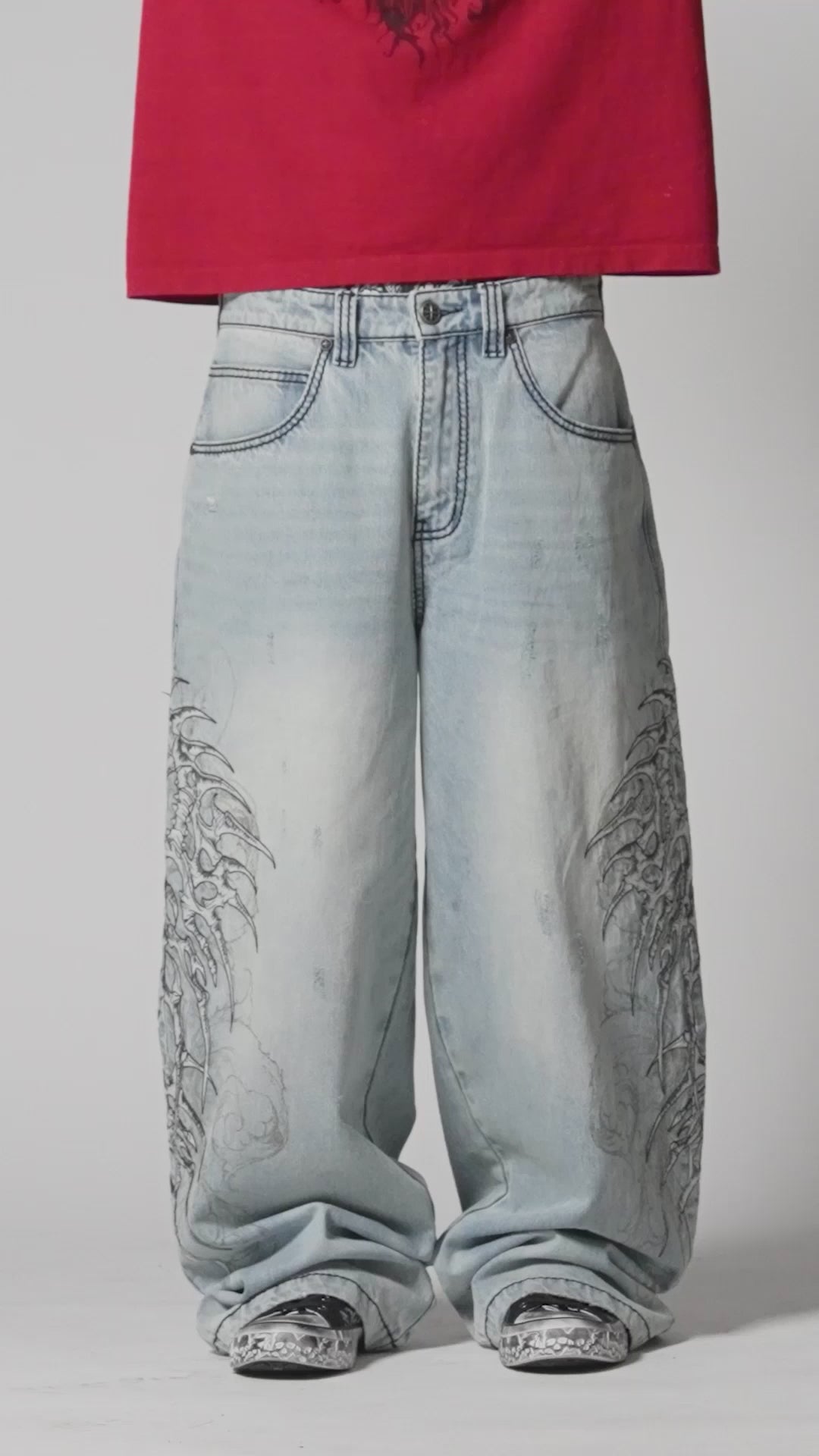 Extra Wide Skeleton Orion Pant
