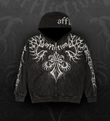 Skeleton Zip-up Hood