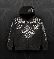 Skeleton Zip-up Hood