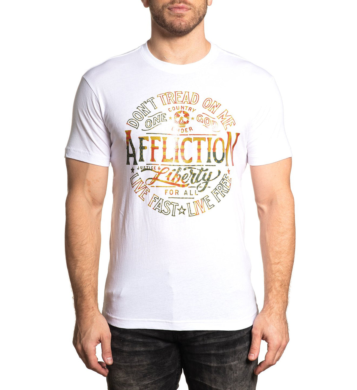 Liberty For All - Mens Short Sleeve Tees - Affliction Clothing