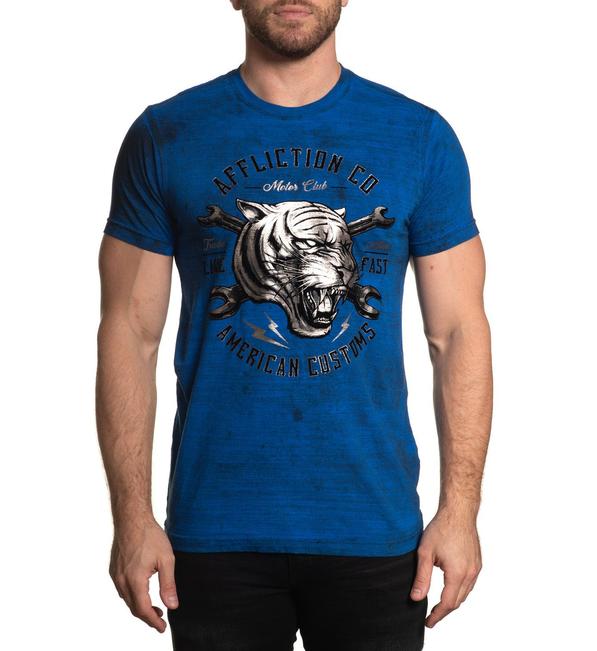 Ac Silent Muscle - Mens Short Sleeve Tees - Affliction Clothing