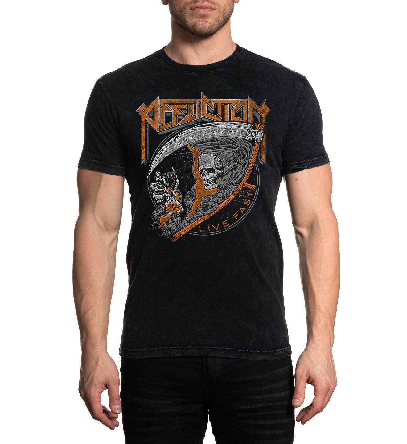 Eleventh Hour - Mens Short Sleeve Tees - Affliction Clothing