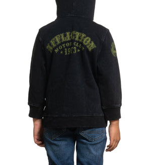 Lucky Shot Zip Hood-Toddler - Toddlers Hooded Sweatshirts - Affliction Clothing