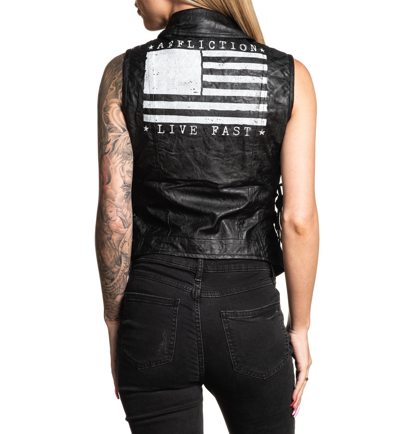 Clutch Vest - Womens Jackets - Affliction Clothing