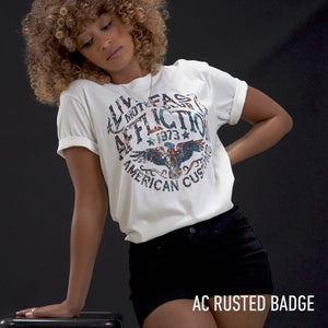 AC Rusted Badge